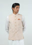 Waist Coat - Lyla Light Brown Plain