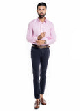 Micro Checks Pink, Charlie Formal Shirt