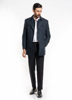 2550-00220-030-5-009 L-Double Jacket Worsted Tweed Wool Rich Blue Winter 3