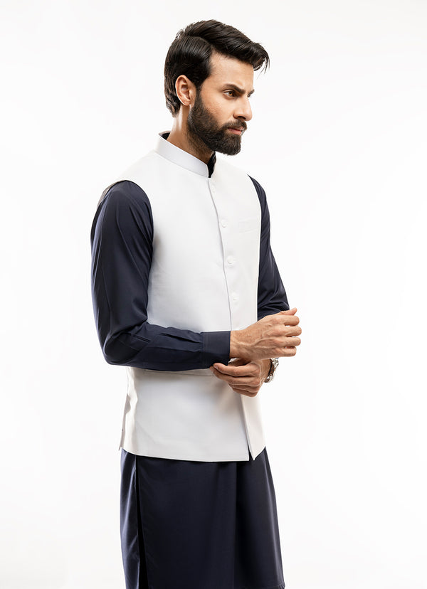 2240-01501-050-0-000 L-Waist Coat Estash (P) TRW White All Season 2