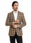2210-00220-040-5-034 L-Jacket Worsted Tweed Wool Rich Brown Winter 1