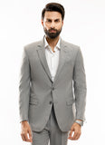 Self Check-Grey,Poly Viscose Classic Suit