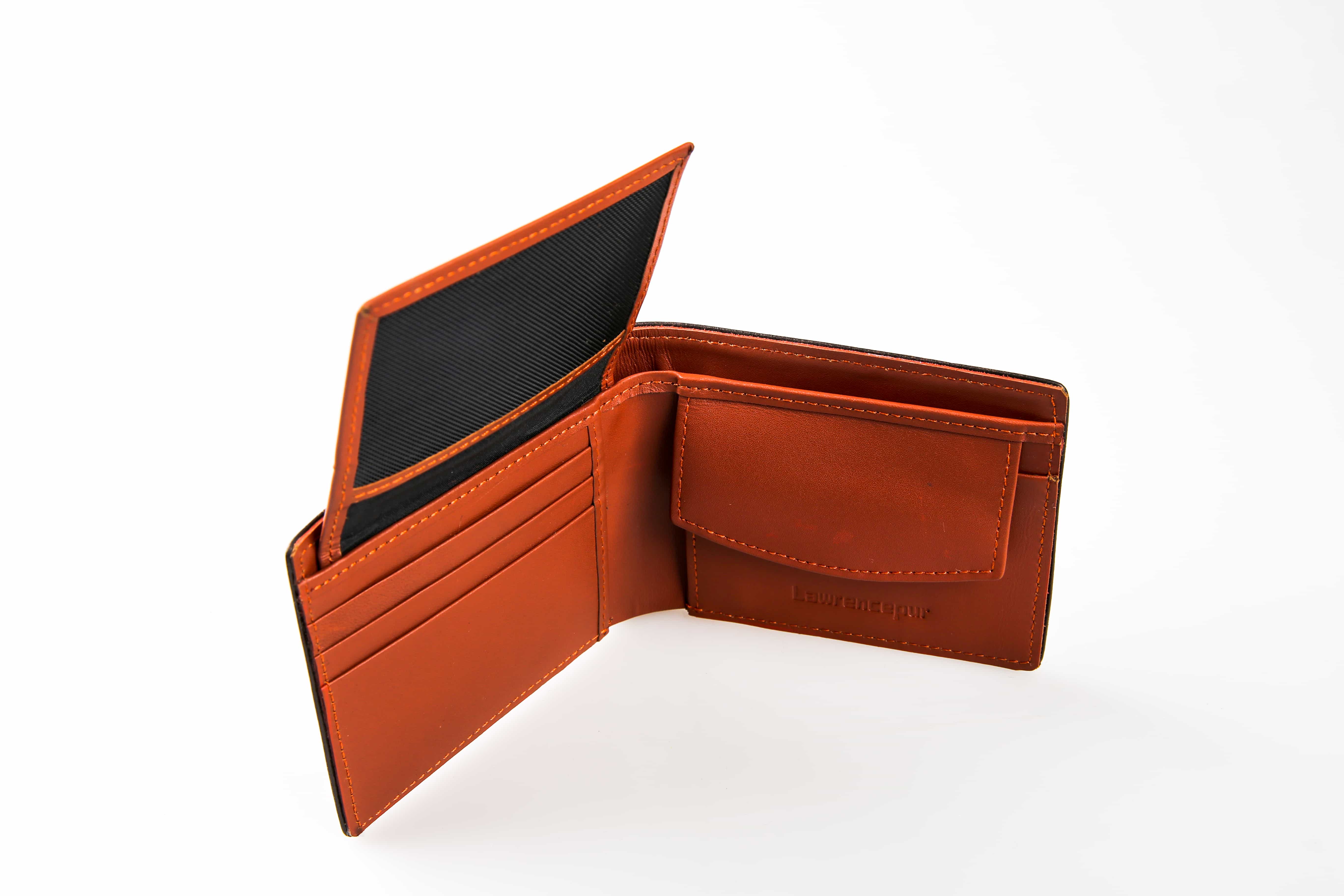 Wallet - Leather Brown Plain