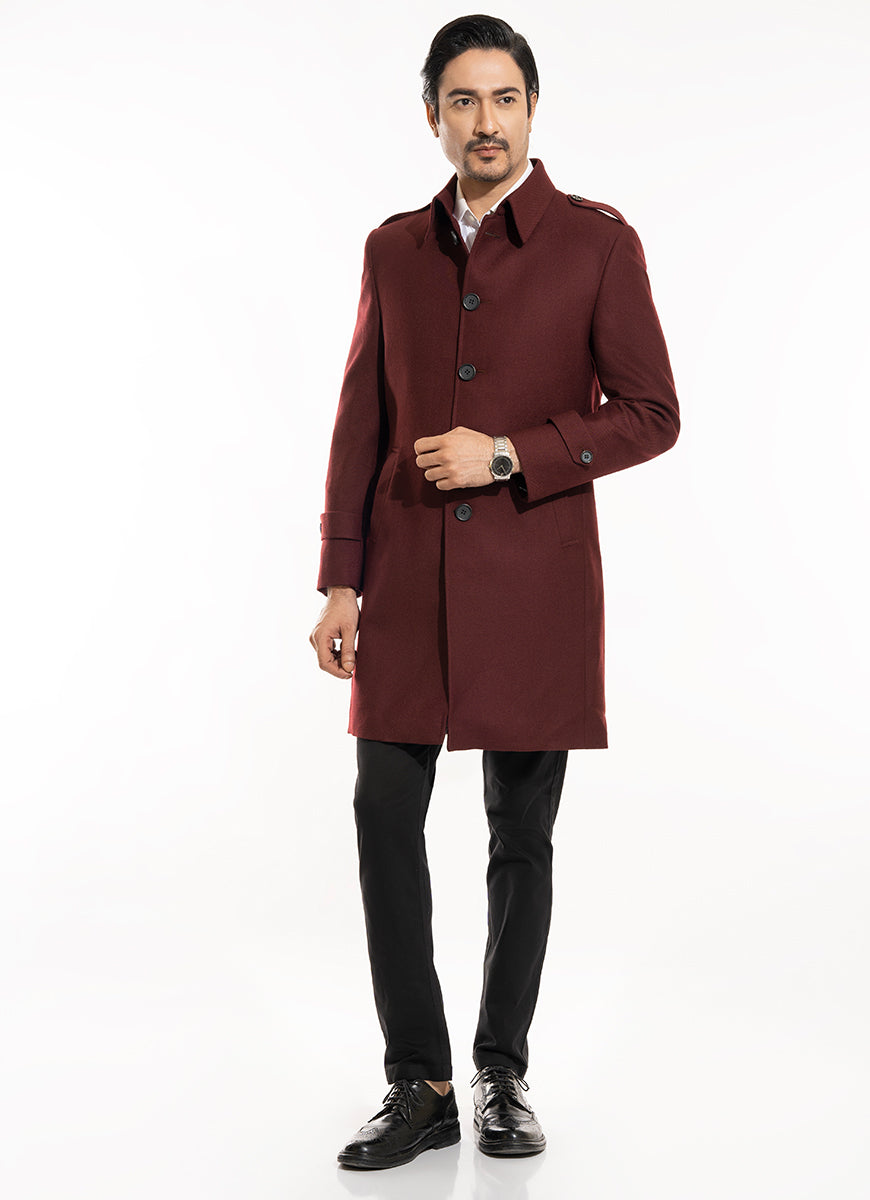 2230-00220-070-0-000  Worsted Tweed Wool Rich Maroon Winter 4