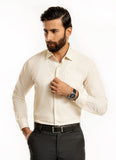 Plain-Off White, Poly Cotton Delta Formal Shirt