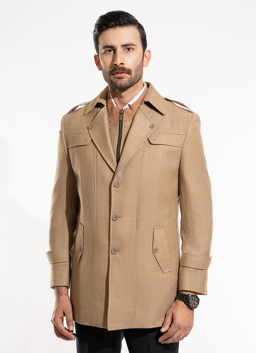 Lawrencepur 2550-00220-040-0-010 Garment Double Jacket Worsted Tweed Wool Rich Winter Main image