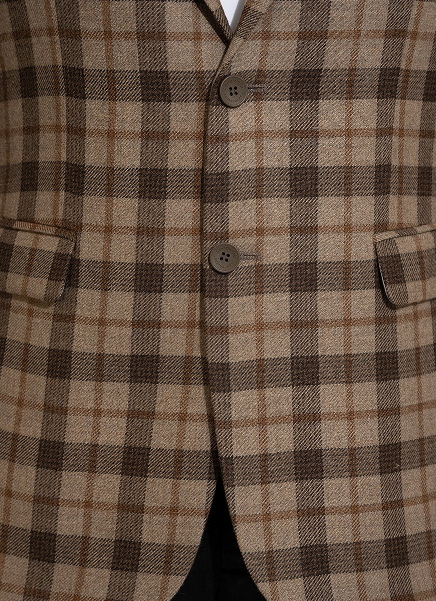 2210-00220-040-5-034 L-Jacket Worsted Tweed Wool Rich Brown Winter 3