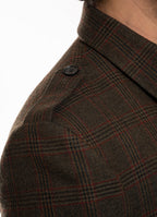 2230-00220-060-5-003  Worsted Tweed Wool Rich Green Winter 2
