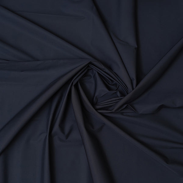 Shirting Fabric -  Alpha Navy Blue Plain