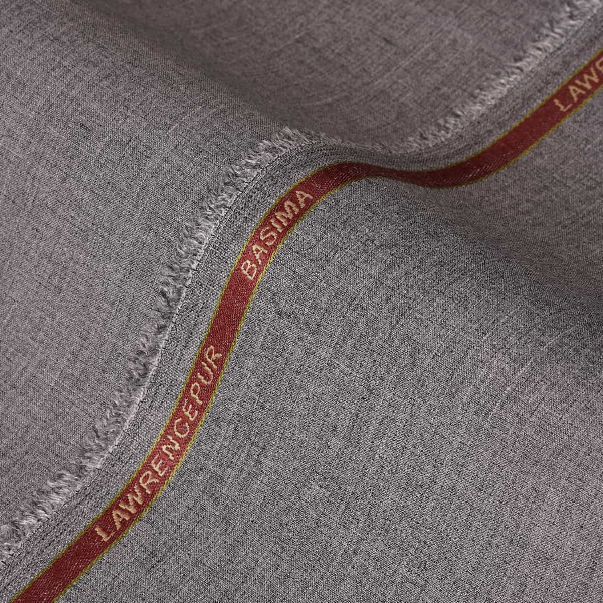 Plain Textured-Silver Grey, Poly Viscose, Basima Winter Shalwar Kameez Fabric