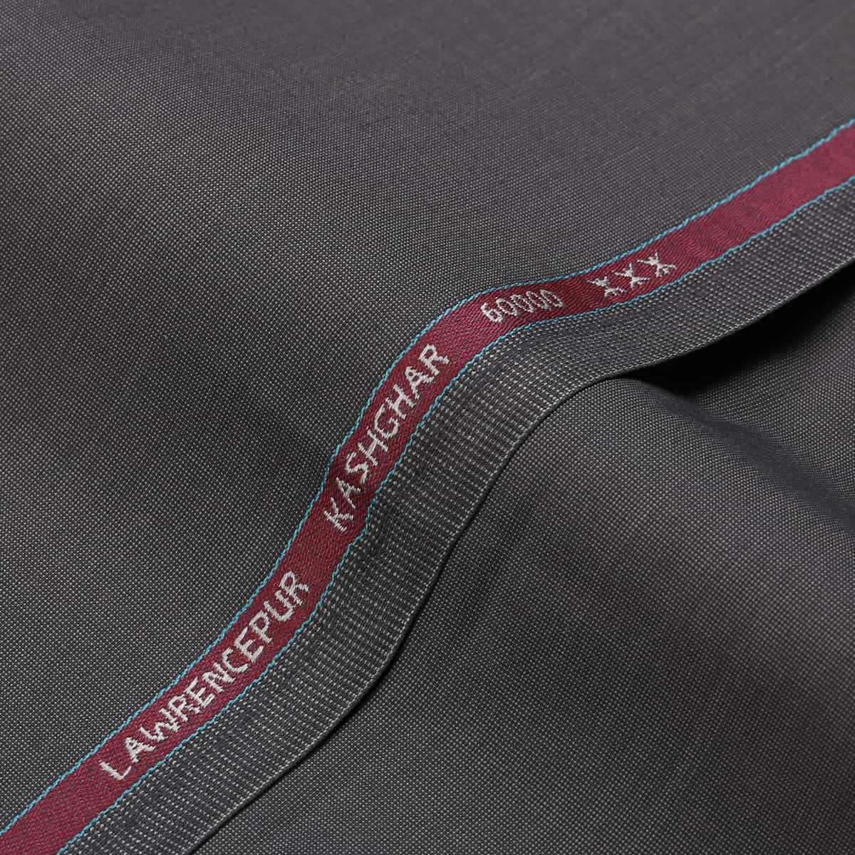 Plain Textured-Graphite Grey, Poly Viscose, Kashghar Winter Shalwar Kameez Fabric