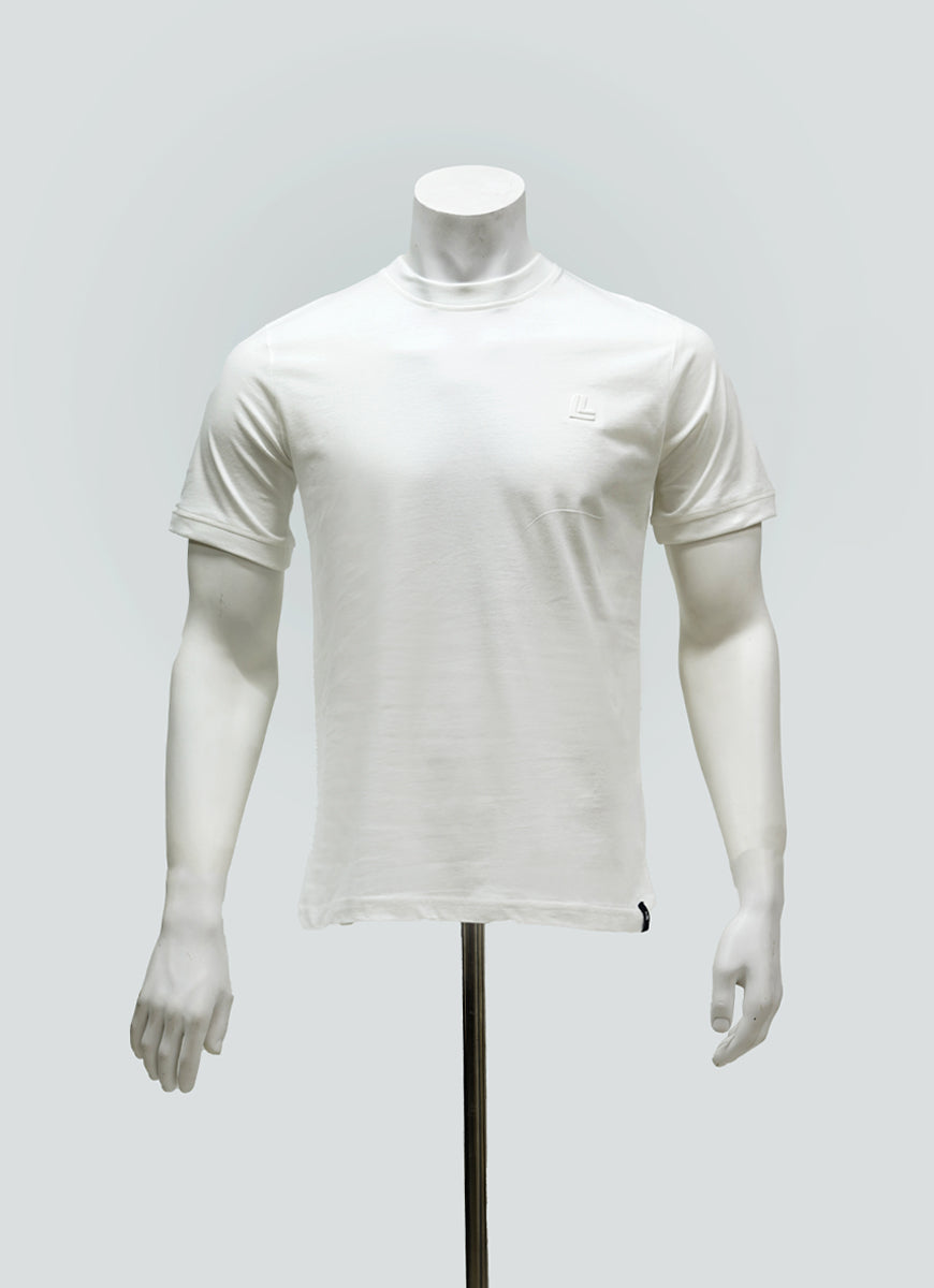 2670-52033-050-0-002 L-Basic Tee Basic Tee 100% Cotton Jersey White Summer 3