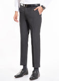 Stripes Dark Grey, Pure Wool, Formal Trouser
