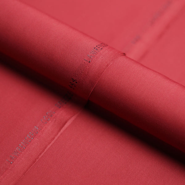 Plain Wine Red, Cool Breeze Poly Viscose/Modal Viscose Shalwar Kameez Fabric