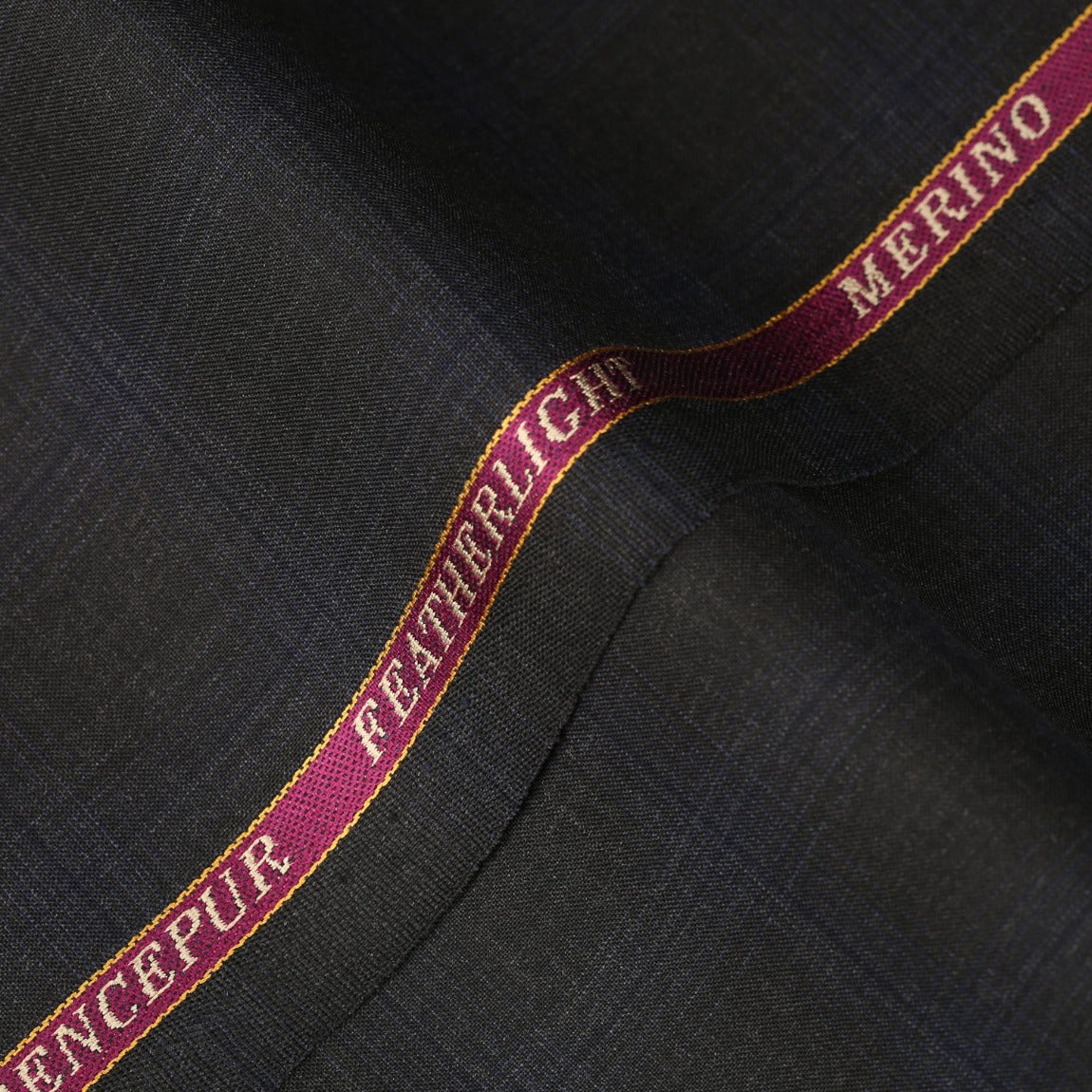 Big Checks-Charcoal Grey, Featherlight Wool Blend / Poly Wool Suiting Fabric
