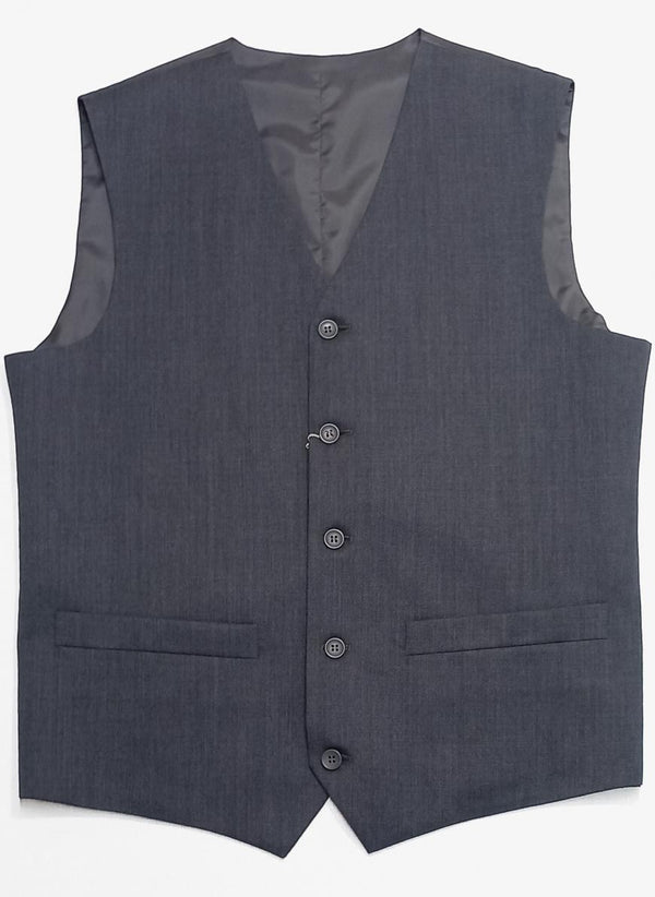 Vest - Dedum Grey Plain