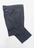 Plain Steel Grey Hi-end Delta Poly Viscose Formal Trouser