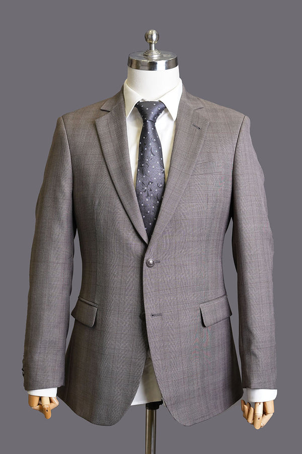 Classic Blazer - Tropical Exclusive Brown Checks