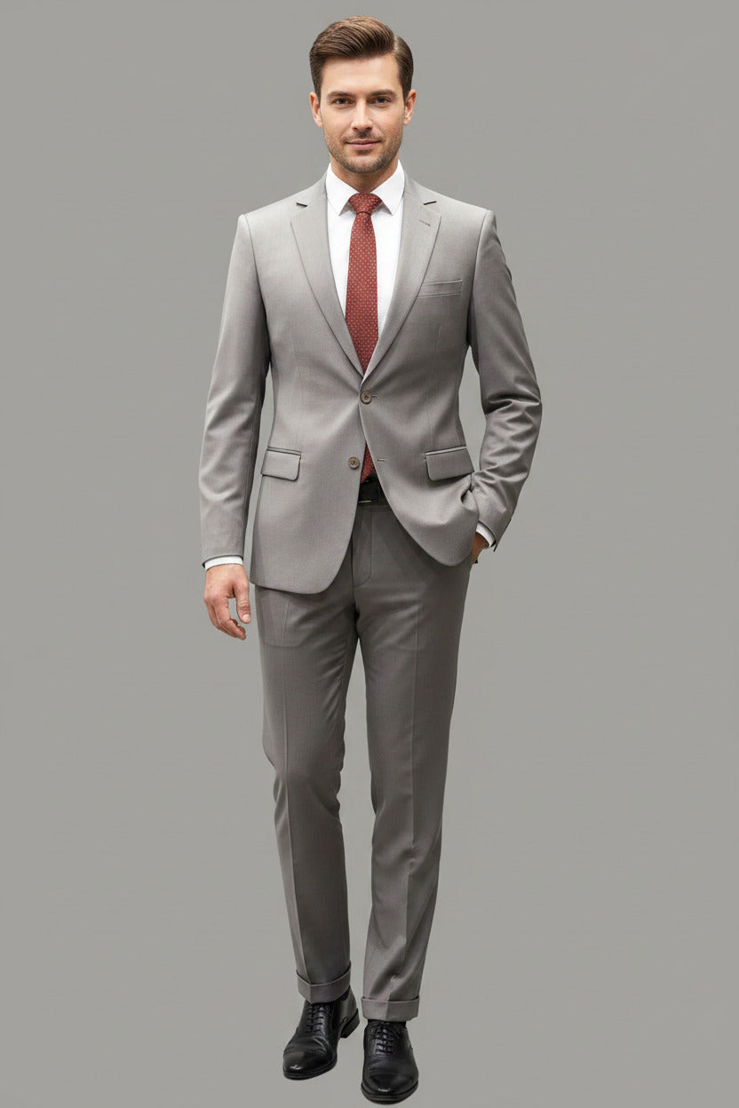 Lawrencepur 2220-03111-040-0-009 Garment Suit Tropical Exclusive (P) Poly Wool All Season