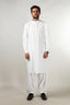 Shalwar Kameez - Cool Breeze Off White Plain