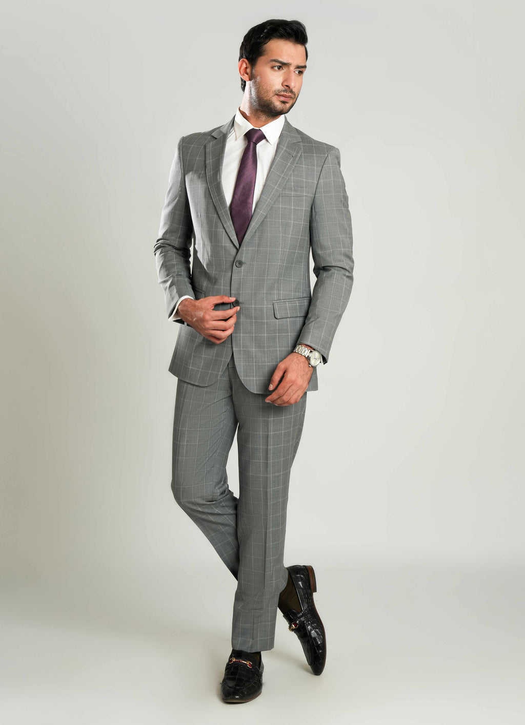 Lawrencepur 2220-81430-020-5-001 Garment Suit IMP Garment-25 Wool Rich All Season