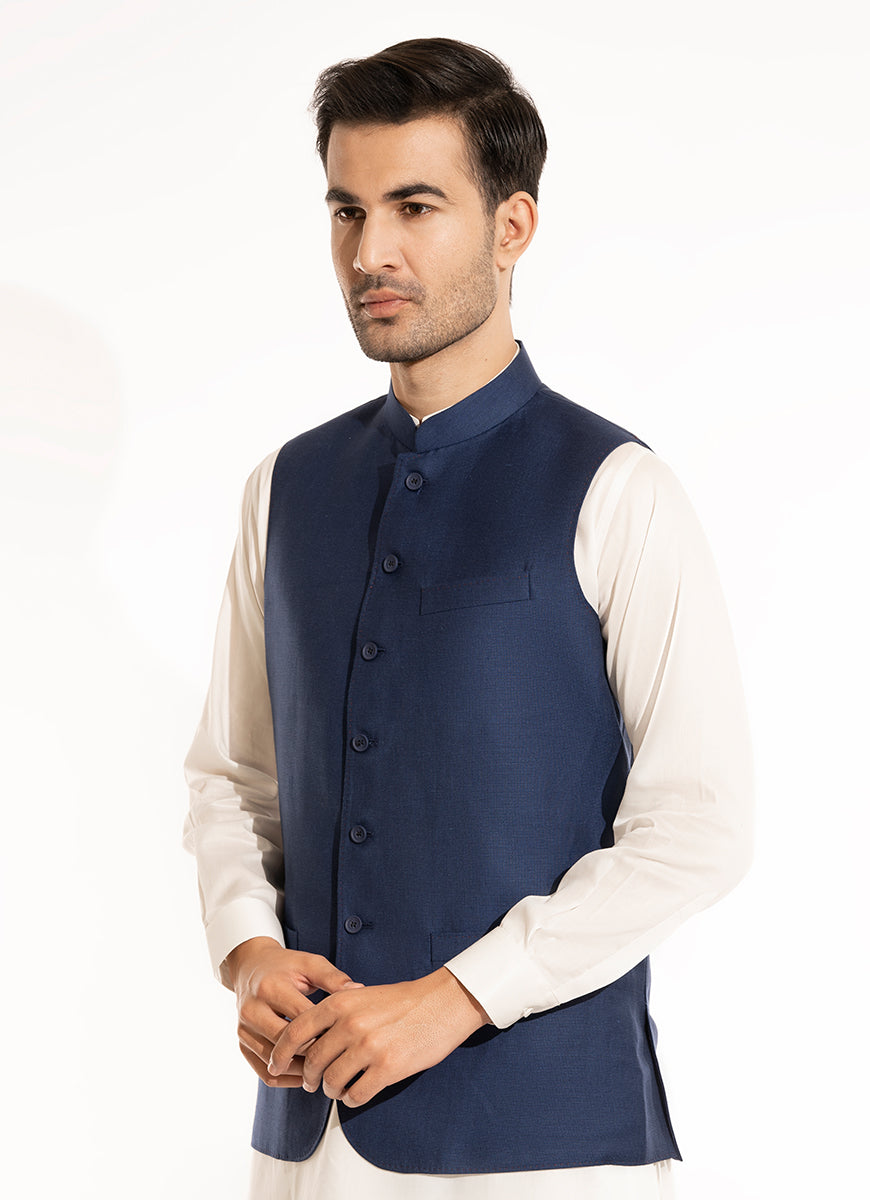 Lawrencepur 2240-78401-030-0-002 Garment Waist Coat Linwool Wool Linen All Season