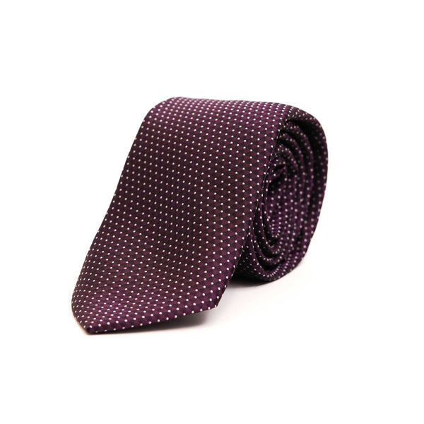 Ties - Silk Rich Plum Design