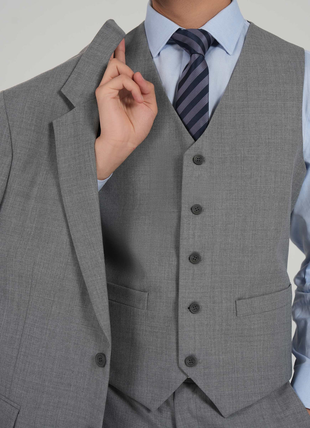 2980-02111-020-0-000 Tropical Classic (P) Poly Wool Grey All Season 2