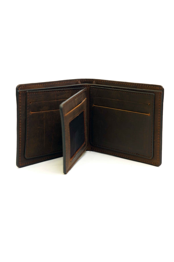 Wallet - Wooden brown Plain