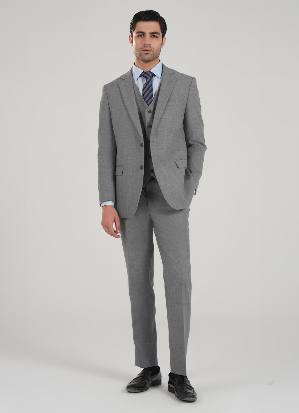 Lawrencepur 2980-02111-020-0-000 Garment 3Pcs Suit Tropical Classic (P) Poly Wool All Season
