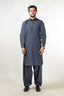 Shalwar Kameez - Cool Breeze Slate Grey Plain