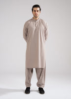 Shalwar Kameez - Summer Joy Warm Brown Plain
