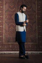 Waist Coat - Lyla Light Grey Plain