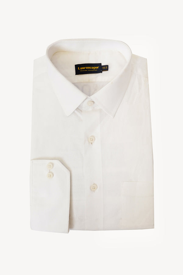 Formal Shirt - Supernova White Self