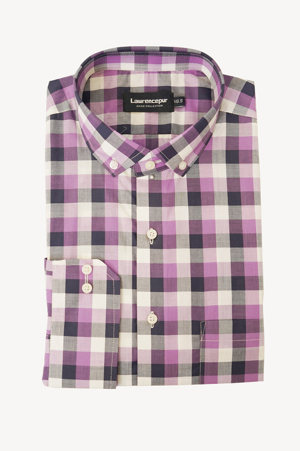 Shirt - Delta Multi Windowpane Checks