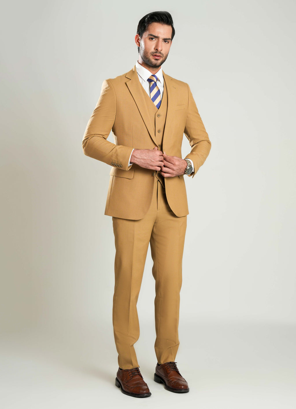Lawrencepur 2980-02111-040-0-011 Garment 3Pcs Suit Tropical Classic (P) Poly Wool All Season
