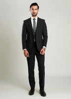 Formal 2 Piece Suit - Charcoal Grey Plain