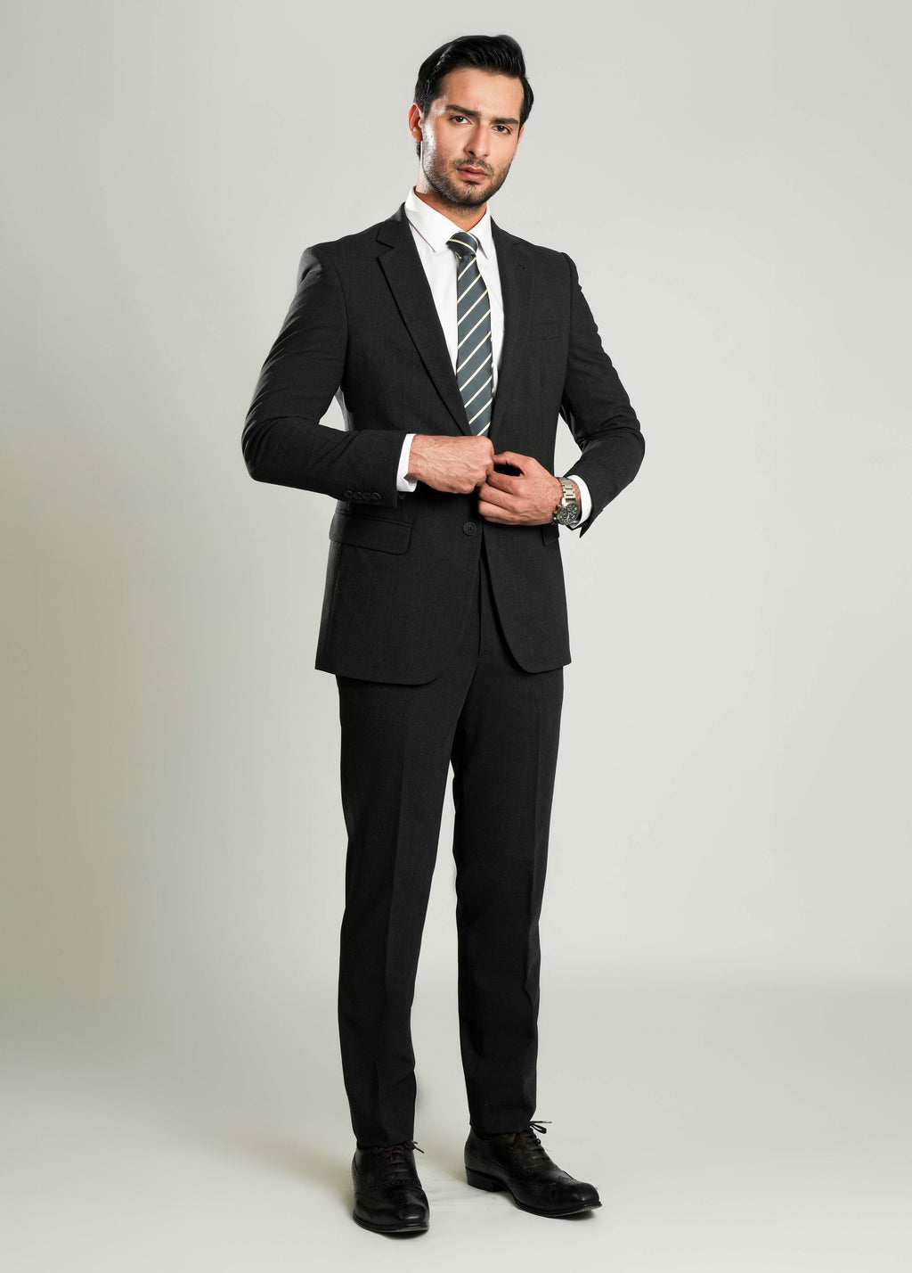 Lawrencepur 2220-81420-020-0-003 Garment Suit IMP Garment-25 Wool Rich All Season