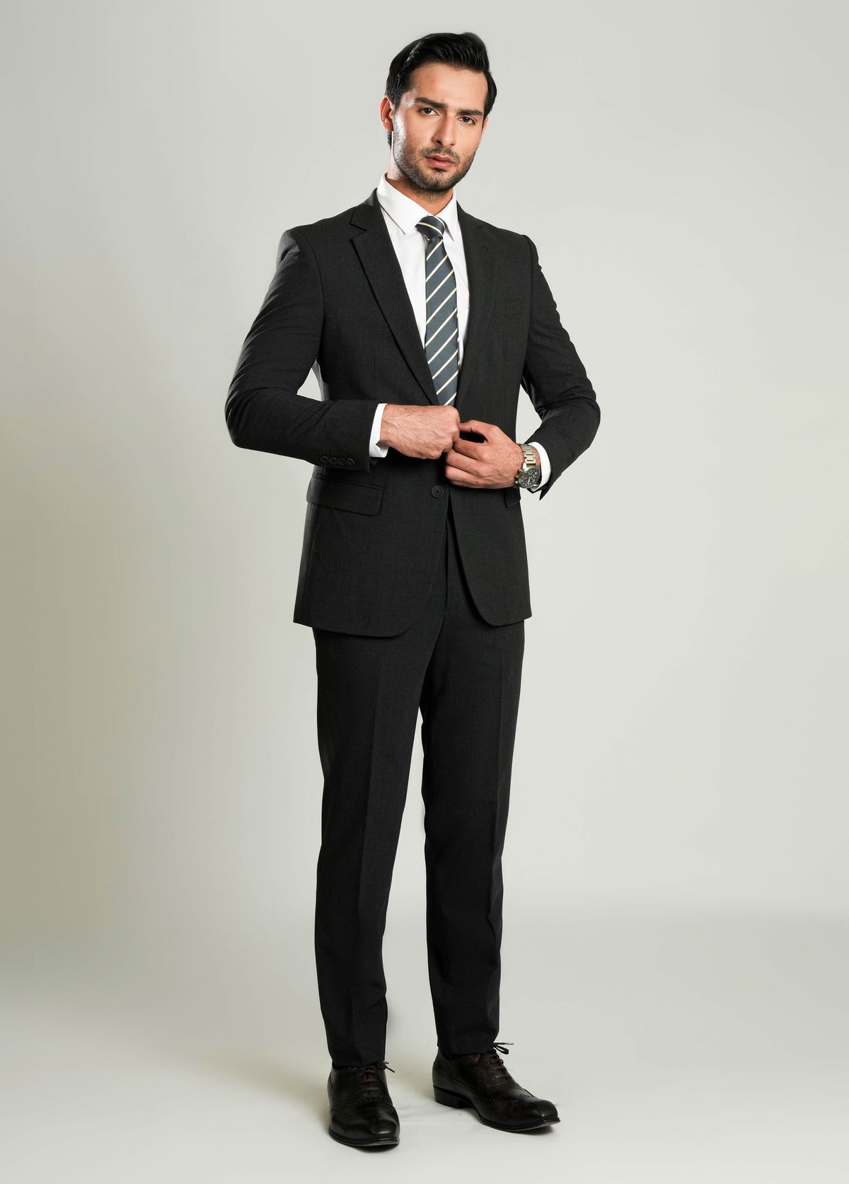 Lawrencepur 2220-81420-020-0-003 Garment Suit IMP Garment-25 Wool Rich All Season