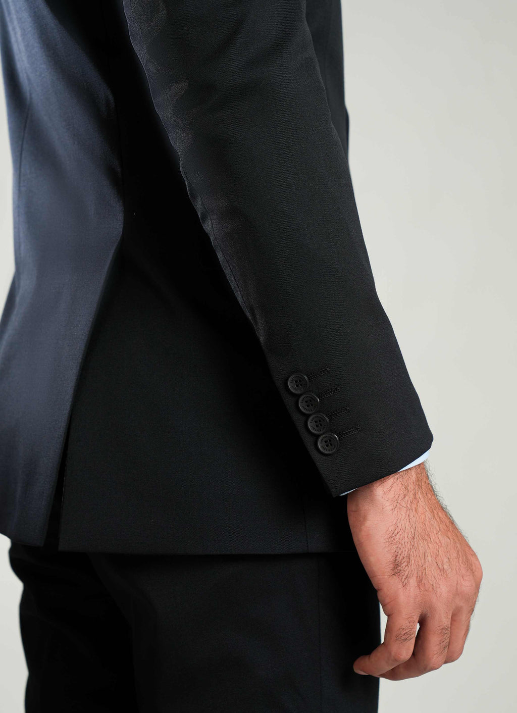 Navy Blue Plain 2-Piece Formal Suit