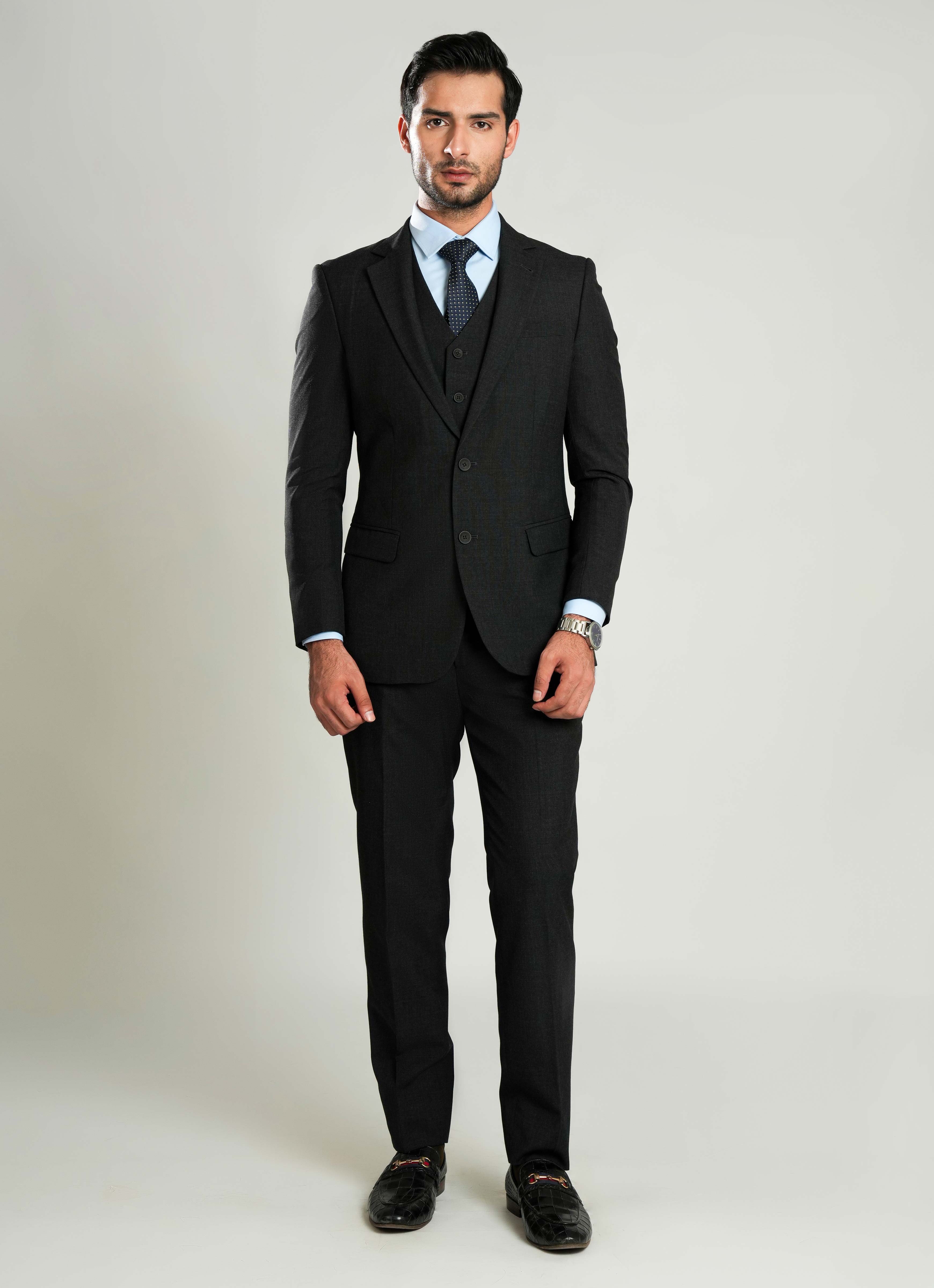 Lawrencepur 2980-02111-020-0-012 Garment 3Pcs Suit Tropical Classic (P) Poly Wool All Season