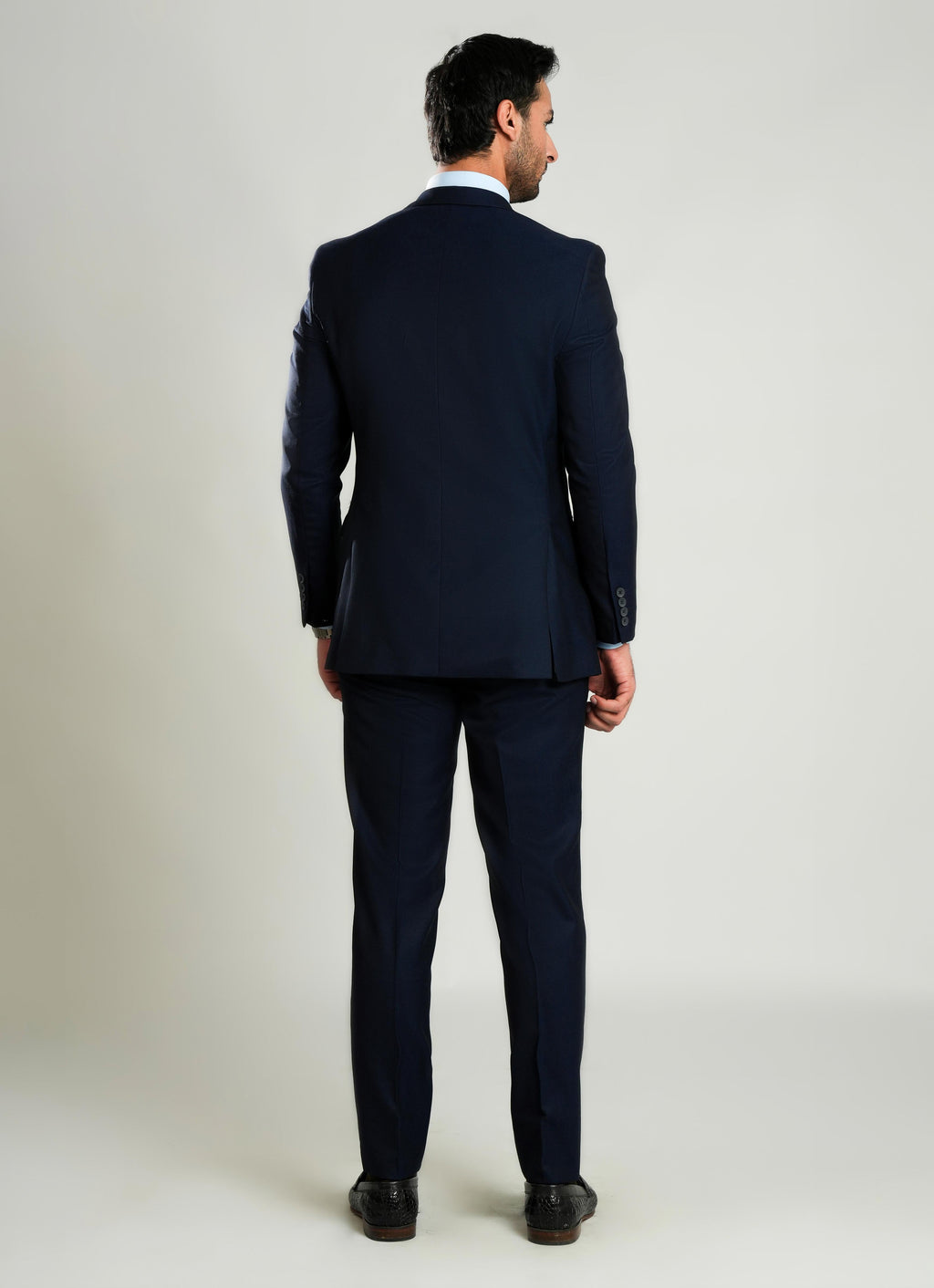 Formal 2 Piece Suit - Blue Design