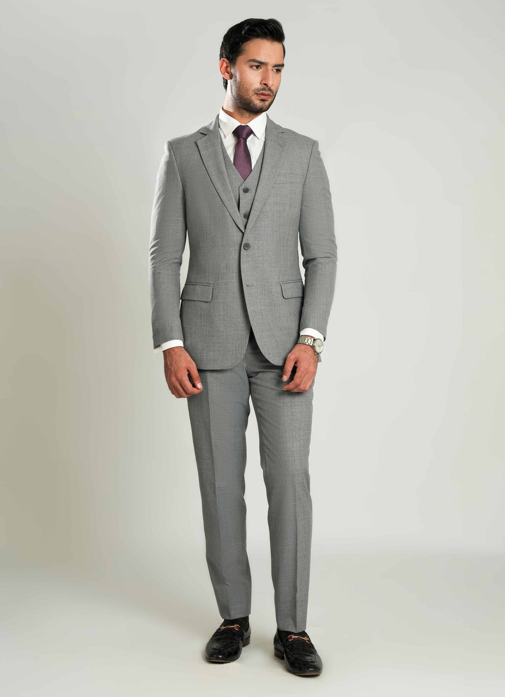 Lawrencepur 2980-02111-020-0-000 Garment 3Pcs Suit Tropical Classic (P) Poly Wool All Season