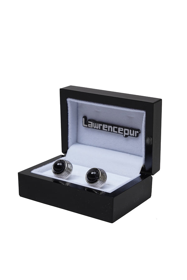 Cufflinks - Luxury Collection Silver Circle