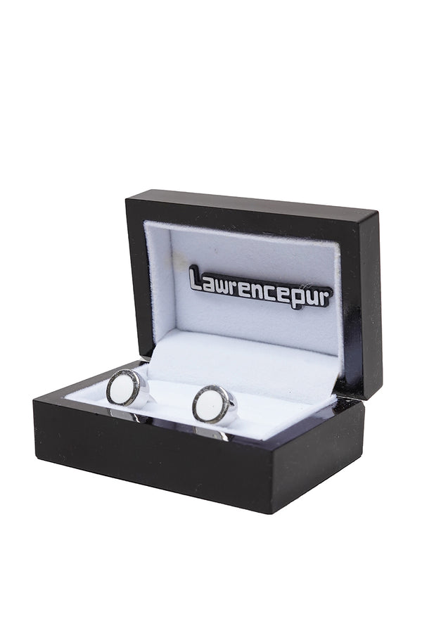 Cufflinks - Luxury Collection Silver Circle