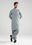 Cadet Grey Melange Kunhaar Summer Wash & Wear Shalwar Kameez