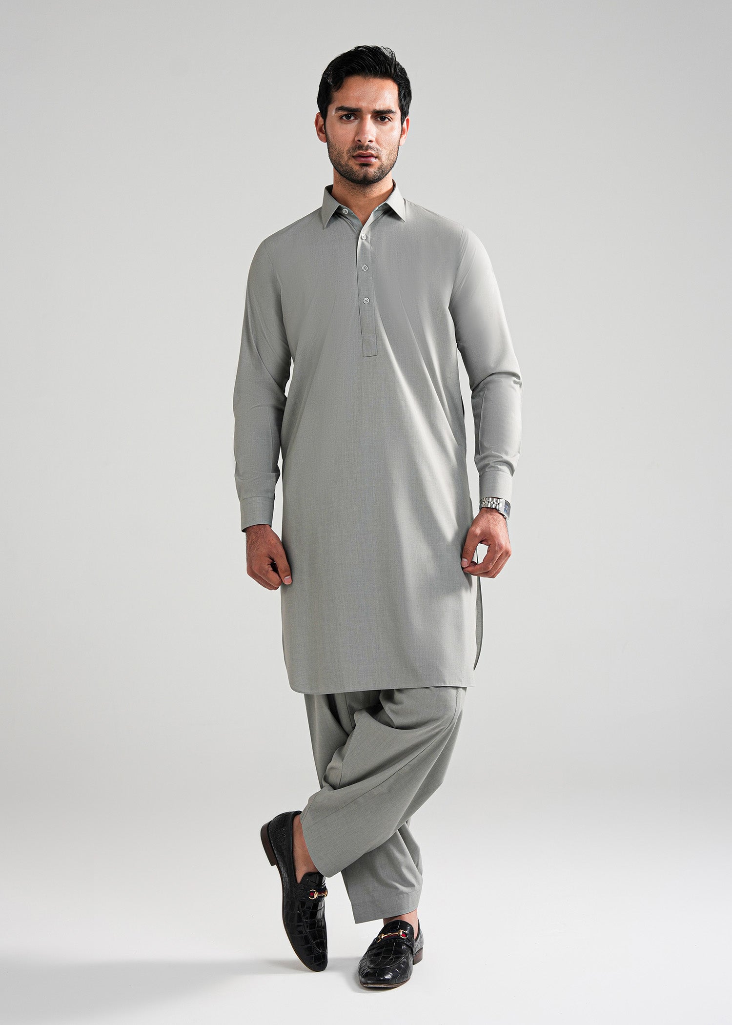 Sea Salt Kunhaar Summer Wash & Wear Shalwar Kameez Main image