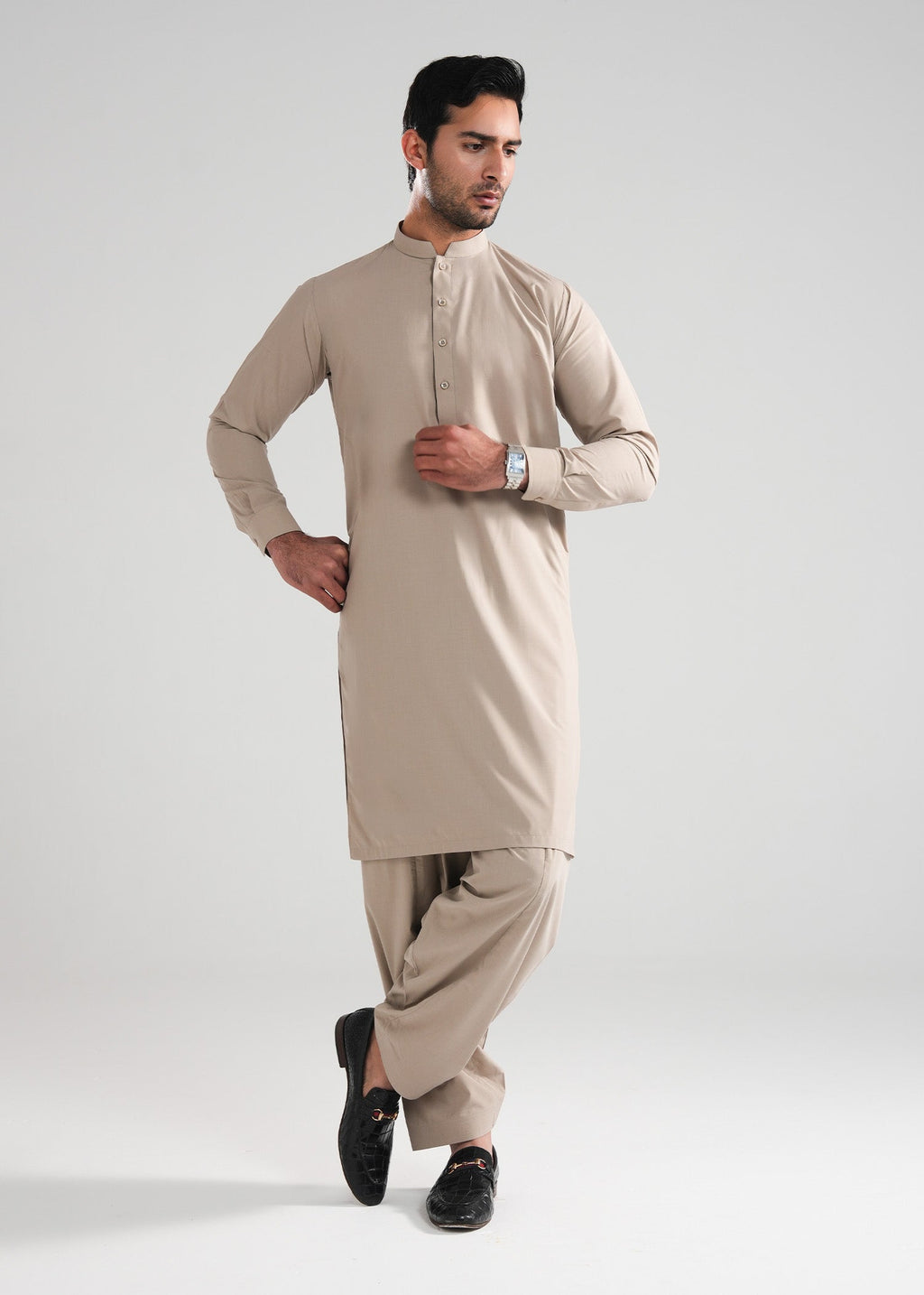 Sand Dollar Melange Kunhaar Summer Wash & Wear Shalwar Kameez