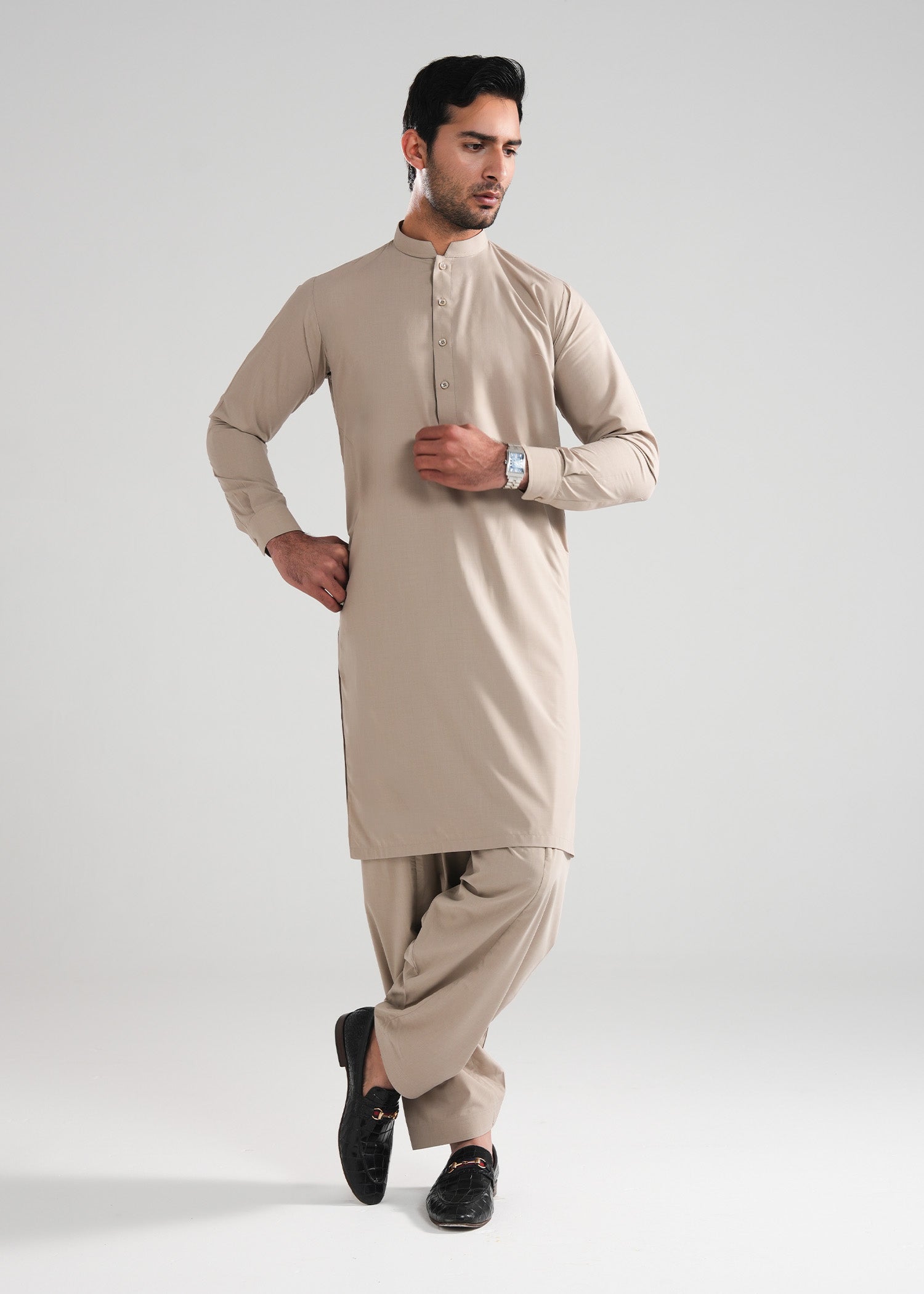 Sand Dollar Melange Kunhaar Summer Wash & Wear Shalwar Kameez
