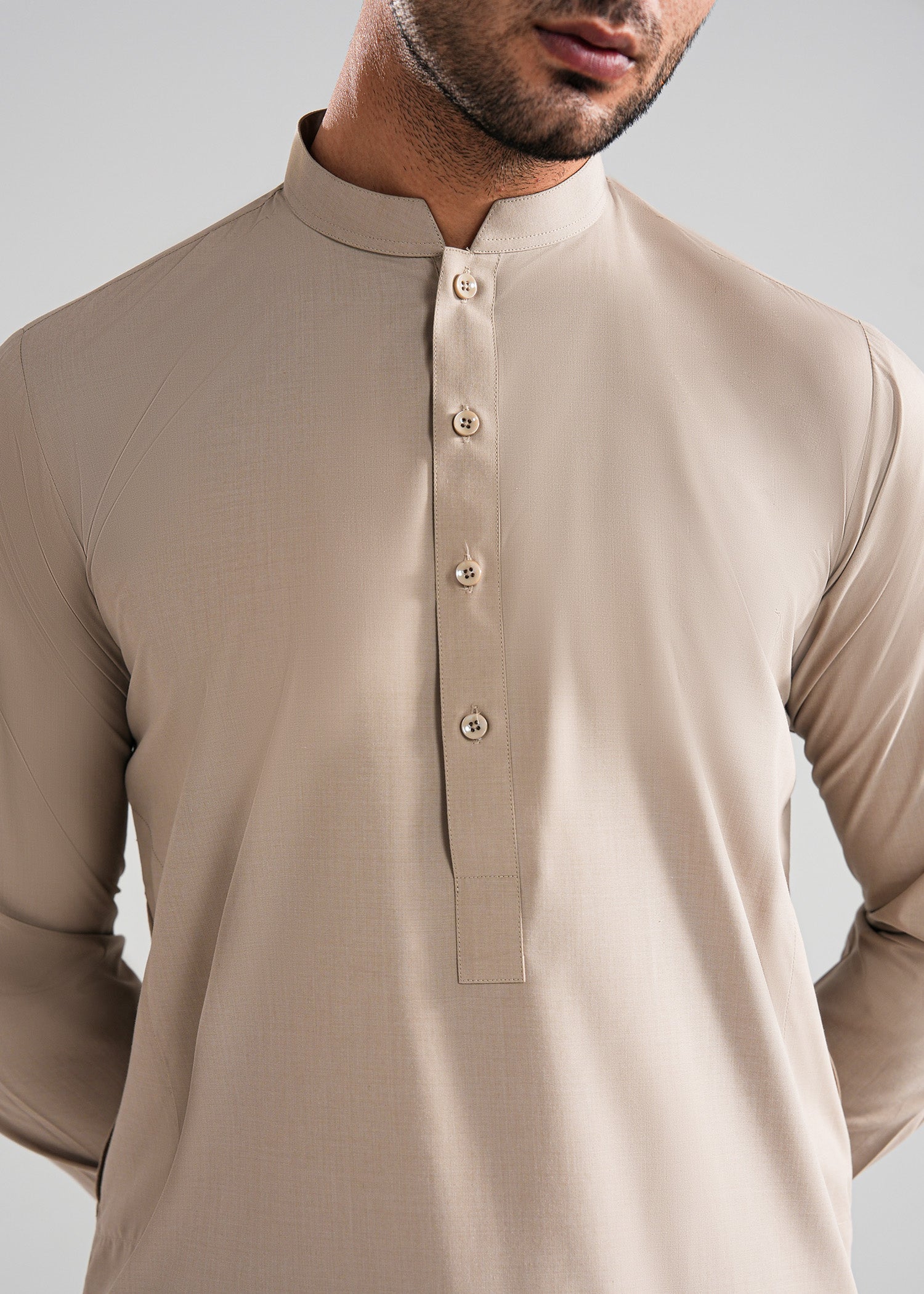 Sand Dollar Melange Kunhaar Summer Wash & Wear Shalwar Kameez Secondary image